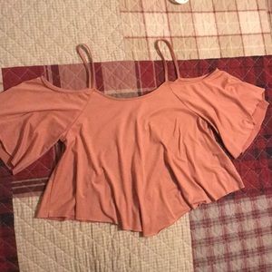 3 FOR $10 STYLISH AND FLOWY COLD SHOULDER TOP